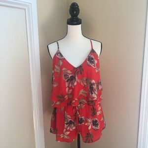 Fashion Nova Summer Floral Short Set